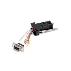 ADAPTADOR MODULAR SERIAL DB9 A RJ45 HEMBRA A HEMBRA - STA...