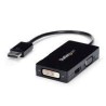 ADAPTADOR DISPLAYPORT A VGA DVI O HDMI - CONVERTIDOR A/V ...