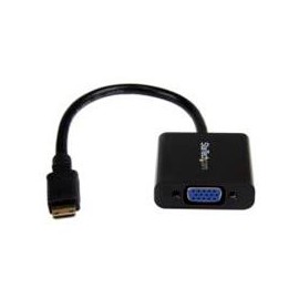 ADAPTADOR CONVERTIDOR DE VIDEO MINI HDMI® A VGA 1080P - 1...