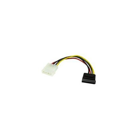 ADAPTADOR DE 15CM DE ALIMENTACIóN LP4 A SATA - 1X LP4 MAC...