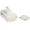 PAQUETE DE 50 CONECTORES RJ45 MODULARES PARA CABLE CAT6 -...
