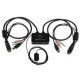 CONMUTADOR SWITCH KVM 2 PUERTOS HDMI® USB AUDIO MINI JACK...