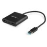 ADAPTADOR DE VIDEO EXTERNO USB 3.0 A 2 PUERTOS HDMI 4K PA...