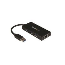 HUB USB 3.0 DE ALUMINIO CON CABLE - CONCENTRADOR DE 3 PUE...