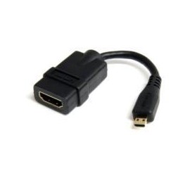 CABLE ADAPTADOR DE 12CM HDMI DE ALTA VELOCIDAD A MICRO HD...