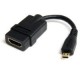 CABLE ADAPTADOR DE 12CM HDMI DE ALTA VELOCIDAD A MICRO HD...