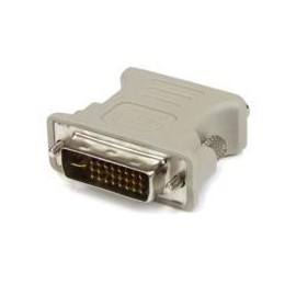 ADAPTADOR CONVERTIDOR DVI-I A VGA - DVI-I MACHO - HD15 HE...