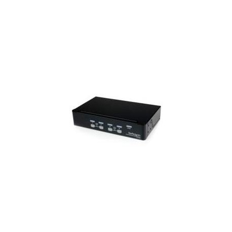 SWITCH KVM DE 4 PUERTOS CON USB - 1 USUARIO LOCAL - 1U  -...