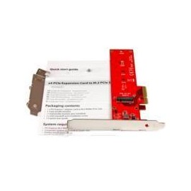 ADAPTADOR PCI EXPRESS X4 A M.2 PARA SSD - NGFF AHCI O NVM...