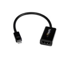 CONVERTIDOR DE VIDEO MINI DISPLAYPORT A HDMI CON AUDIO AD...