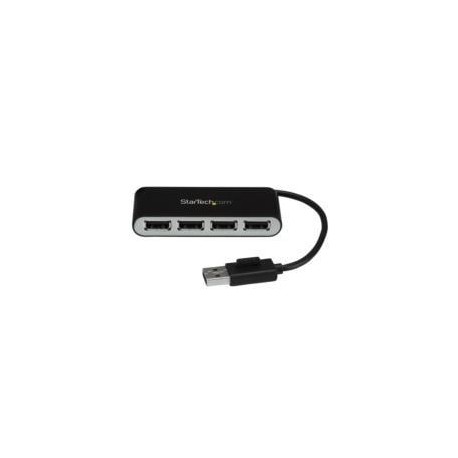 CONCENTRADOR USB 2.0 DE 4 PUERTOS CON CABLE INTEGRADO - H...