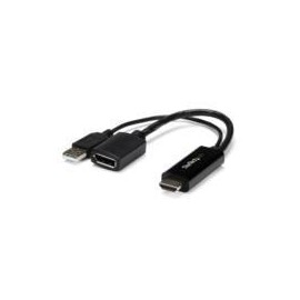 CONVERTIDOR HDMI A DISPLAYPORT - ADAPTADOR 4K ALIMENTADO ...