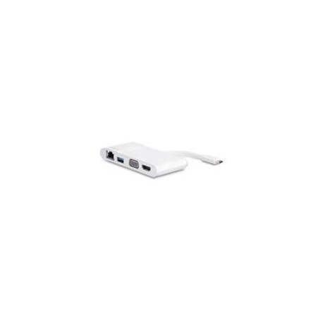 ADAPTADOR MULTIPUERTOS USB-C PARA LAPTOPS - DOCKING STATI...