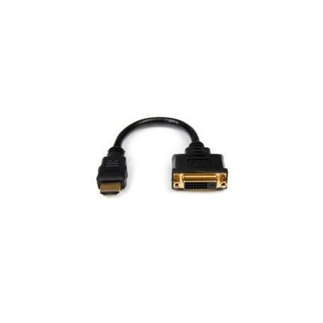 ADAPTADOR DE 20CM HDMI® A DVI - DVI-D HEMBRA - HDMI MACHO...