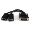 ADAPTADOR DE 20CM DMS59 A DISPLAYPORT DOBLE - CONVERTIDOR...