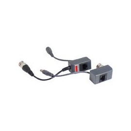 PAR DE TRANSCEPTORES GHIA VIDEO BALUN TRANSMITE ENERGIA Y...