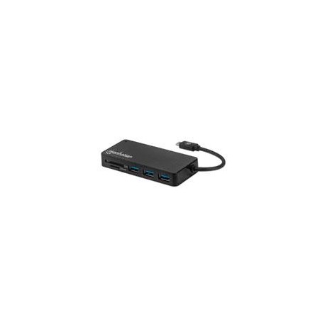 HUB USB-C 3.2 MACHO A TRES PUERTOS USB-A HEMBRA Y RANURA ...