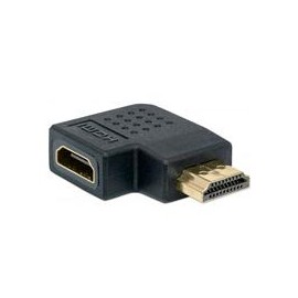 ADAPTADOR CODO HDMI MANHATTAN CAMBIADOR ANGULO IZQUIERDO ...