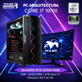 PC ARQUITECTURA CORE i7-10700F NVIDIA QUADRO RTX A2000 12...