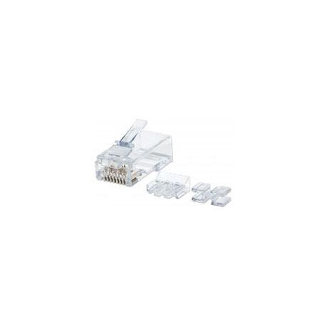 PLUG MODULAR RJ45 INTELLINET UTP CAT6A SOLIDO 80PZS CONTA...