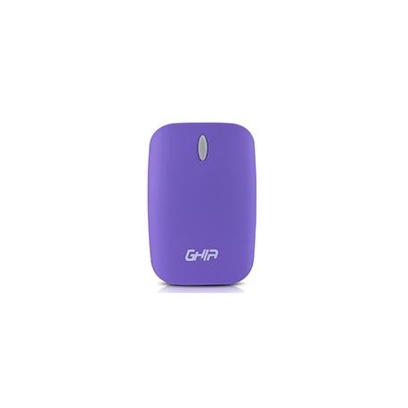 BATERIA DE RESPALDO GHIA POWER BANK 7500 MAH MORADA