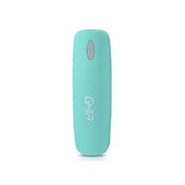 BATERIA DE RESPALDO GHIA POWER BANK 2500 MAH VERDE AQUA