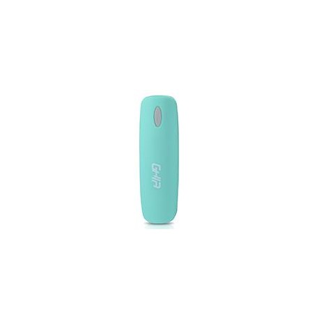 BATERIA DE RESPALDO GHIA POWER BANK 2500 MAH VERDE AQUA