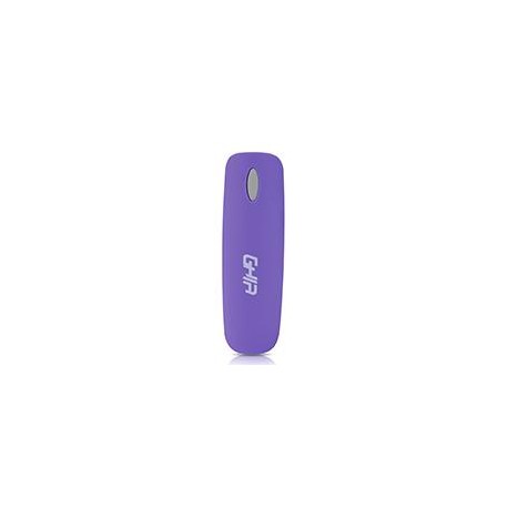 BATERIA DE RESPALDO GHIA POWER BANK 2500 MAH MORADA