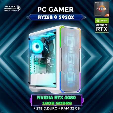 ★PC RYZEN 9 5950X 32 NÚCLEOS RTX-4080 16GB DDR6 SSD 1TB 3...