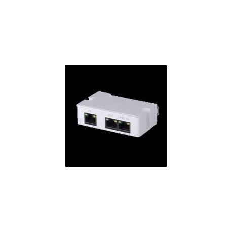 EXTENSOR DAHUA POE AND POE PLUS PASIVO/ 2 PUERTOS/ CONE...