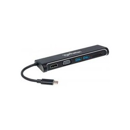 DOCKING 4-1 MANHATTAN USB-C A HDMI VGA 2 USB 3.1  LECTOR ...