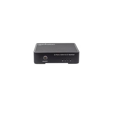 VIDEO SPLITTER HDMI MANHATTAN 4K 3D 2 PTOS DIVISOR DUPLIC...