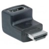 ADAPTADOR CODO MANHATTAN HDMI CAMBIADOR ANGULO ABAJO 90 G...