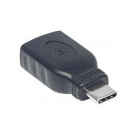 ADAPTADOR MANHATTAN USB-C A USB TIPO A A 3.1 MACHO-HEMBRA