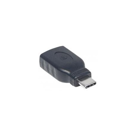 ADAPTADOR MANHATTAN USB-C A USB TIPO A A 3.1 MACHO-HEMBRA