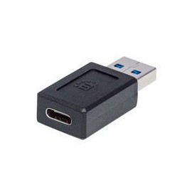 ADAPTADOR MANHATTAN USB-C A USB TIPO A 3.1 HEMBRA-MACHO