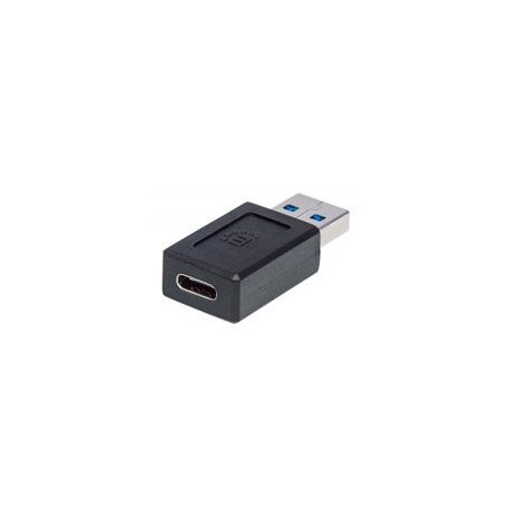 ADAPTADOR MANHATTAN USB-C A USB TIPO A 3.1 HEMBRA-MACHO