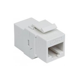 COPLE RJ45-RJ45 CAT5E KEYSTONE INTELLINET UTP RED BLANCO